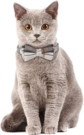 Faleela Breakaway Cat Collar with Bells - 2 Pack Cat Collar with Bells, Cat Collars with Bandana, Accessories for Pet Collars, Adjustable for Cats and Small Dogs