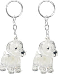 ELANE Dog Hair Keepsake，2 Pack Pet Hair Memorial Keepsake Pet Hair Keychain Keepsake