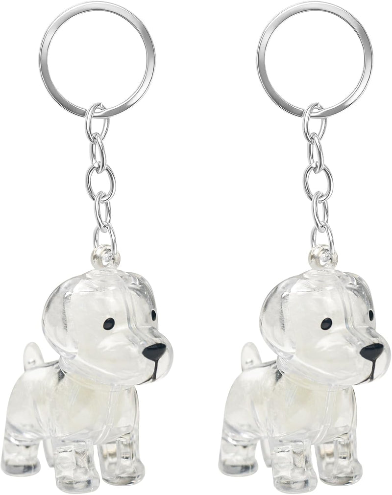 ELANE Dog Hair Keepsake，2 Pack Pet Hair Memorial Keepsake Pet Hair Keychain Keepsake