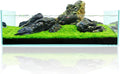 FZONE 9 Gal Shallow Aquarium, Low Iron Glass, Rimless Design (L60-W36)