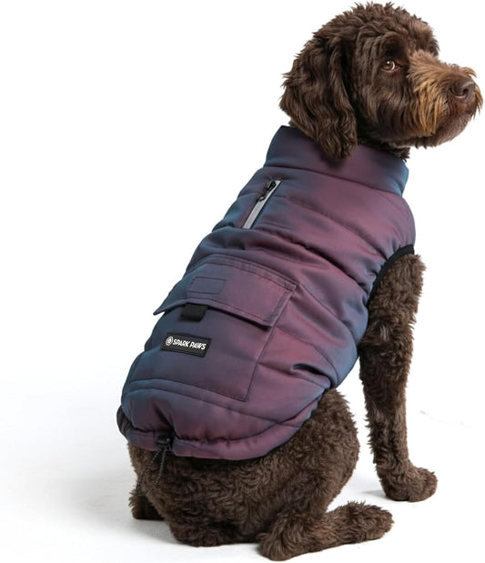 Spark Paws Dog Winter Coat Jacket - Warm Dog Clothes for Small Large Dogs