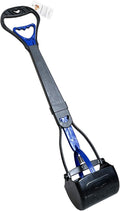 ienjoyed Non-Breakable Pooper Scooper for Large Medium & Small Dogs Heavy Duty, 28“Long Handled Dog Poop Scooper for Gra