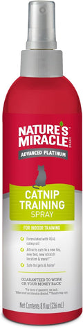 Nature's Miracle Advanced Catnip Training Spray for Indoor Training, 8 oz
