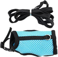 Bunny Harness and Leash Escape Proof Soft Mesh Rabbit Leash and Harness Set