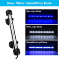 DaToo 4W 7.5inch Submersible Aquarium Light Underwater Fish Tank Light LED Aquarium Light Bar with Timer Auto On/Off and