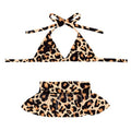 Dog Bikini Swimsuit Summer Puppy Bathing Dress Beach Clothes Cat Costume for Puppy Dog Cat (XL, Brown Leopard)