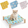 Pet Bed Sheet Replacement Cover, Nylon Fabric, Removable Washable, Cartoon Pattern, 50 x 46 cm, 1 Pc