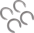 Yosoo Health Gear Horse Riding Horseshoe Kit, Durable Aluminum Alloy Hoof Protection Shoes for Racing Training 4.7in Use