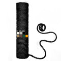XRzitky Natural Sisal Rope for Cat Scratcher, 1/4 Inch 32FT Sisal Rope for Cat Scratching Post Repair Replacement, Multi Color Cat Scratch Tree Rope Replacement, Solid Black
