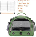 Bird Travel Carrier Bag, Portable Small Bird Parrot Parakeet Carrier