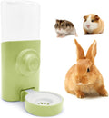 Rabbit Water Bottle, 600ml/21oz Hanging Water Dispenser Feeder Cage Crate Hutch Bunny Puppy Cat Chinchilla Ferret Guinea