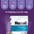 Mazuri | Nutritionally Complete Hedgehog Food | 8 Ounce (8 oz) Bag