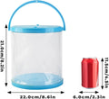 Foldable Small Aquarium, Portable Fish Tank, Fish Transport Container, Plasitc Fish Bowl, Beginner Tank, Great Concept f