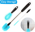 Fish Tank Cleaning Tools, Aquarium Gravel Brush, Scrubber & Glass Cleaning Kit
