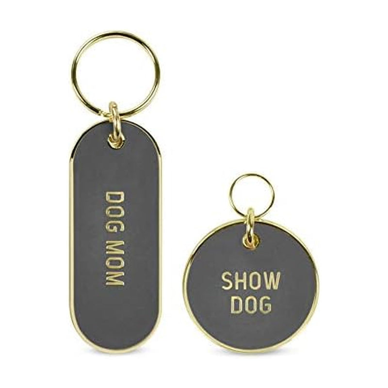 Genuine Fred Howligans - Dog/Puppy Collar Charm Keychain Set - Dog Mom/Show Dog