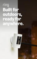 Ring Outdoor Cam (Stick Up Cam), Weather-Resistant Home or Business HD Security Camera, Live View, Color Night Vision, T