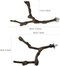 4PCS Bird Perch Natural Grape Stick Bird Standing Stick Grapevine