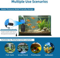 DaToo Aquarium Filter 5-15 Gallon Fish Tank Filter 120GPH Powerful Pump for Aquariums Adjustable Air Flow Submersible In