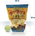 Beef Rawhide Grillers, All-Natural Dog Chews, 12 Oz