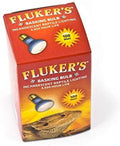 Fluker's Incandescent Basking Spotlight Bulbs for Reptiles Tanks, Reptile Heat Lamp Bulbs for Infrared Light, 100-Watt