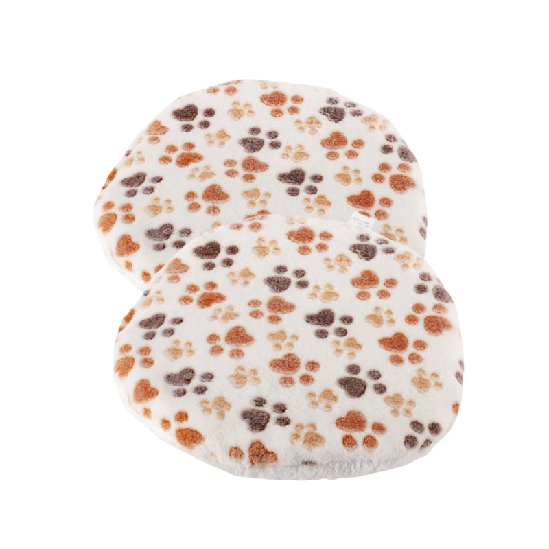 SHENGOCASE 2-Pack 15“ Round Soft Cat Kneading Pillow Cushion Bed for Cat Small Dog House Perch Shelf, Pad Padding for Cage Kennel