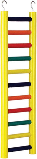 Prevue Pet Products 11-Rung Wood Bird Ladder Foot Exercise Beak Use