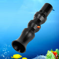 Aquarium Duck Flat Nozzle, Flexible 360°Rotatable Water Outlet Plastic Aquarium Water Outlet Nozzle Pipe End Outflow Pum