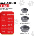 Loving Pets Dolce Luminoso Dog Bowl, Non-Skid Plastic Bowl