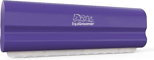 EasyGroomer Deshedding Brush for Dogs & Cats – Undercoat Grooming Tool for Short & Long Hair, Removes Loose Fur & Dirt, Reduces Shedding for Small & Large Pets, Purple
