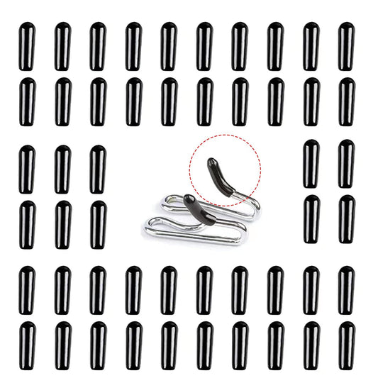 JIPIMON Training Collar Covers - Designed for Herm. Sprenger Collar (50 Pack) - Rubber & Vinyl Comfort Tips (2.25mm-3.0mm)