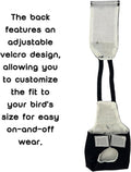 Bird Diaper Flight Suit Cute Cosplay Parrot Clothes (with Leash,XS)