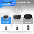 2026 Ultra-Small Bark Collar with Optional Shock, Vibration & Sound, Barking Record Collar for Small Dogs 5-15lbs, Only 