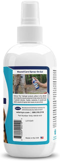 Vetericyn Plus Hydrogel Spray for Dogs, Wound & Skin Care Gel, 8 oz