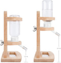 Niteangel Water Bottle with Stand for Syrian Dwarf Hamsters Gerbils Mice Rats Degus Small pet Rodents (White)