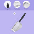 Niteangel Hamster Sand Bath Scoop: Can Removes Clump Waste Keeps Clean Sand