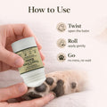 Dog Paw Balm Stick – Lick-Safe Moisturizer & Protector for Dry Cracked Paws, Nose & Elbows | Hot Pavement, Snow & Salt Shield | Beeswax, Coconut Oil & Oat Extract | 1.4 oz | Warewoof House