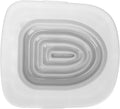 LBEC Cat Toilet Trainer, Removable Reusable Universal Cat Toilet Training Kit Safe for Home for Pet (White Tray, 1 Gray 