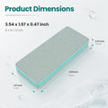 Mipukbay 4 PCS Aquarium Glass Scrubber, Dual-Sided Fish Tank Cleaning Pad