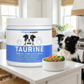 Doggy Supps Taurine Powder for Dogs, DoggySupps Taurine Supplement for Dogs, Grade Amino Acid Supplement for Heart, Visi