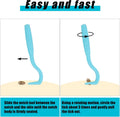 BOXOB 3pcs Tick Remover Tools, 3 Sizes Plastic Professional Portable Tick Puller Remover Tools Suitable for Dogs Cats Ho