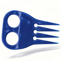 2PCS Equestrian Sectioning Comb, Wear-resistant Plastic Mane & Tail Comb, Special Styling Tool for Long-haired Pets