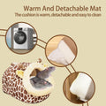 EAEDMY Guinea Pig Rat Bed Hideout for Rat Bearded Dragon Hedgehog Ferret to Sleep and Hide, Guinea Pig Cage Accessories 