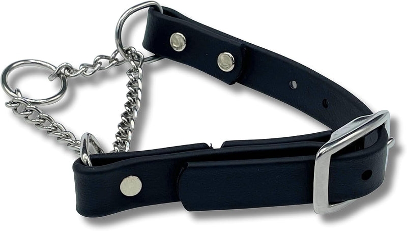 Martingale Collar for Dogs, Biothane, Stainless Steel Hardware, No Pull, Made in The USA, Professional Grade