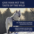 Kodiak Naturals 32oz Wild Alaskan Salmon Oil Formula for Dogs, Omega 3 Fish Oil with EPA & DHA – Skin & Coat, Joint, Heart & Immune Support – Helps Itching, Shedding & Dry Skin – Liquid Supplement
