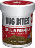 Fluval Bug Bites Cichlid Fish Food, 1.59 oz