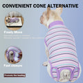 Sebdtico Recovery Suit for Dogs,Dog Surgery Suit Female Spay,Soft Dog Onesie for Surgery Female,Dog Cone Alternative Surgical Recovery Suit Female,Abdominal Wounds Licking Anti Suit for Dogs