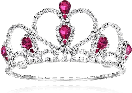 Lovelyshop Princess Pet Tiara Crown for Cats & Dogs, S