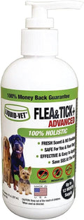 Natural Flea and Tick Topical Treatment, Repels Fleas Ticks and Mosquitoes, Quick-Dry No Residue, All Food-Grade Ingredi
