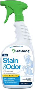 Eco Strong Pet Stain and Odor Remover - Pet Odor Eliminator, Urine Destroyer for Dogs, Pet Urine Enzyme Cleaner | Santel