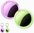 2 Pack Tracker Tags Finder Apple Find My MFi Certified Waterproof iOS Only